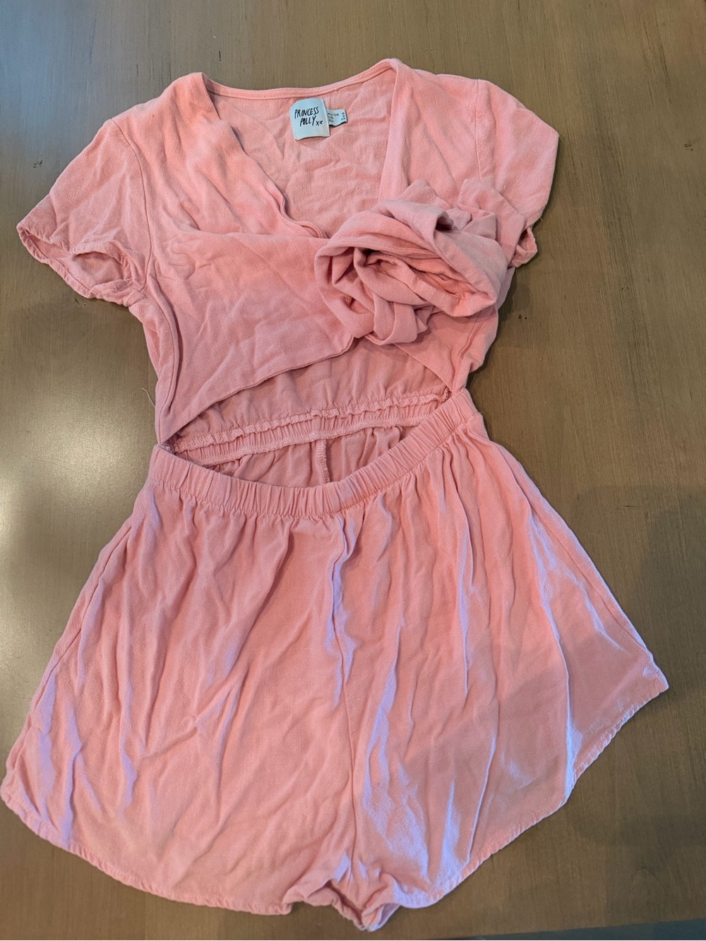 Princess Polly Peach-Pink Top